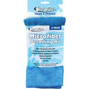 STAR BRITE MICROFIBER  DETAILING KIT 3 PACK