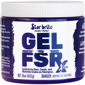 STAR BRITE GEL FSRX FIBERGLASS STAIN REMOVER 16 OZ.