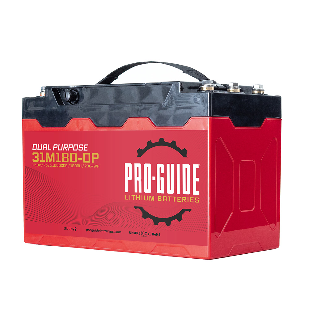 PRO-GUIDE ALPHA 12V 180AH GROUP 31 LITHIUM BATTERY - Image 3