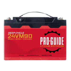 PRO-GUIDE ALPHA 24V 90AH GROUP 31 LITHIUM BATTERY
