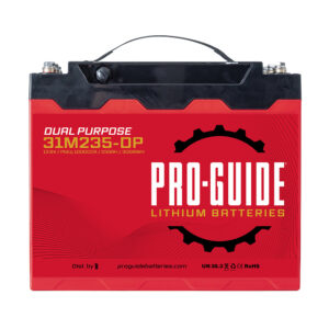 PRO-GUIDE ALPHA 12V 235AH GROUP 31 TALL LITHIUM BATTERY