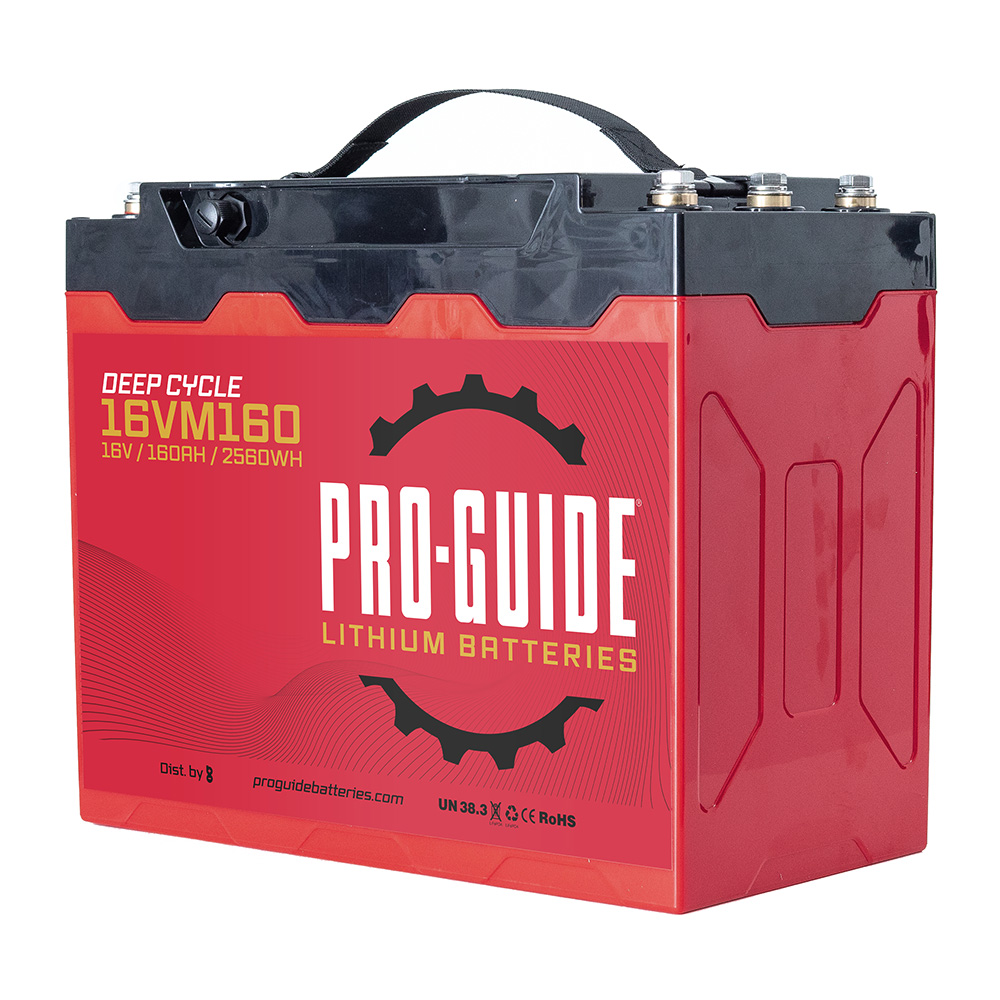PRO-GUIDE ALPHA 16V 160AH GROUP 31 TALL LITHIUM BATTERY - Image 3