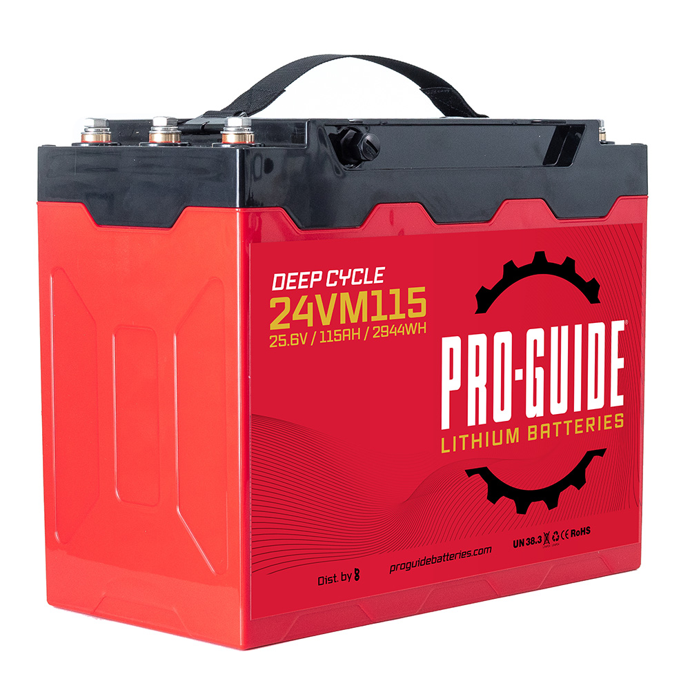 PRO-GUIDE ALPHA 24V 115AH GROUP 31 TALL LITHIUM BATTERY - Image 2