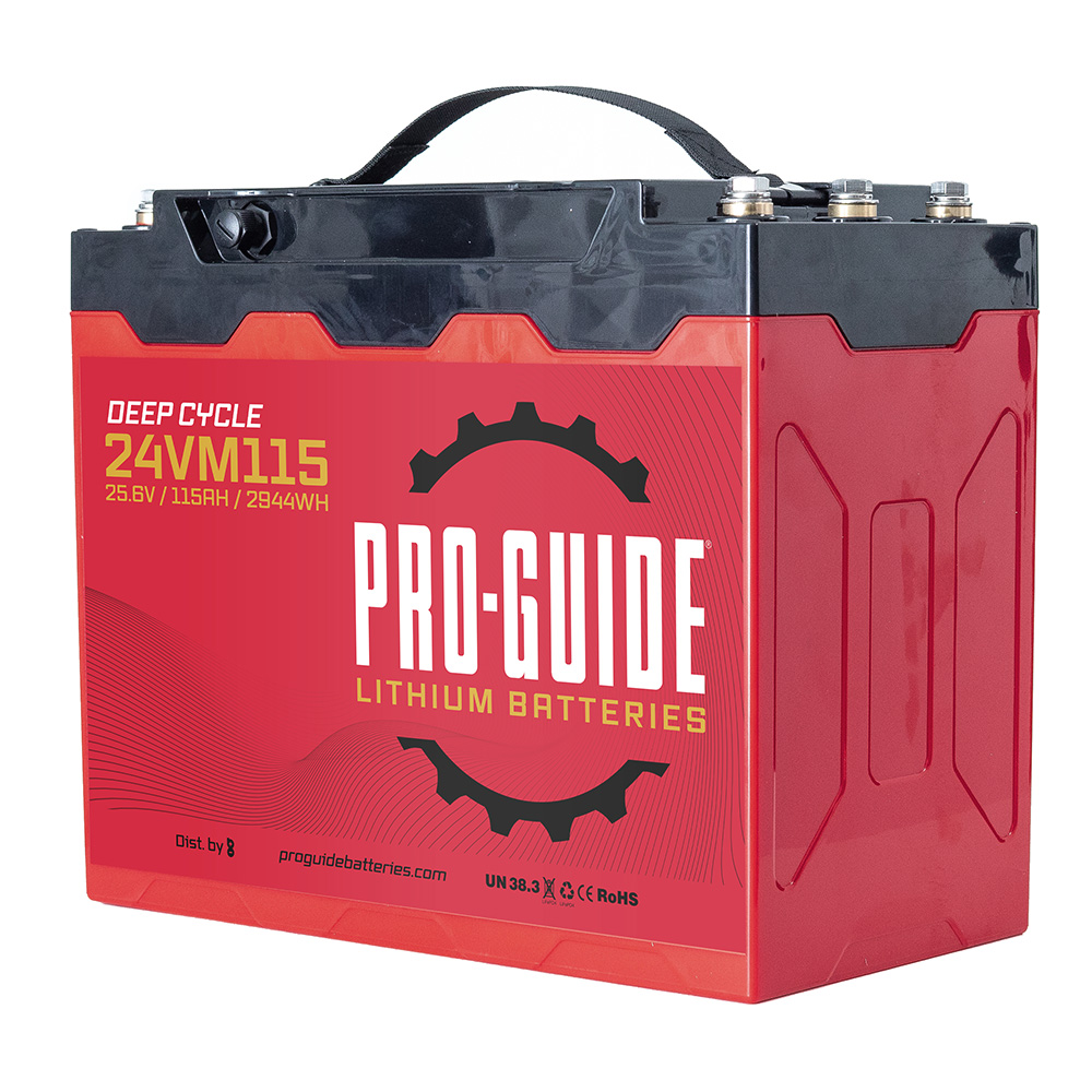 PRO-GUIDE ALPHA 24V 115AH GROUP 31 TALL LITHIUM BATTERY - Image 3
