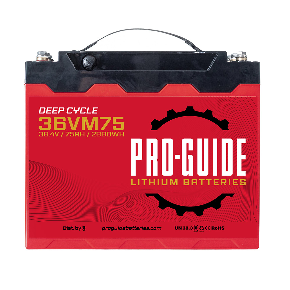 PRO-GUIDE ALPHA 36V 75AH GROUP 31 TALL LITHIUM BATTERY