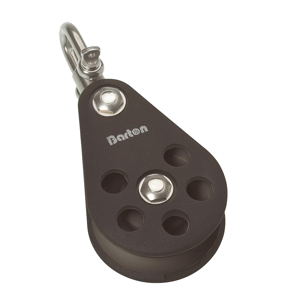 BARTON PLAIN BEARING PULLEY BLOCK SINGLE SWIVEL
