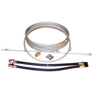 LOAD RITE STEEL BRAKE LINE SINGLE AXLE KIT