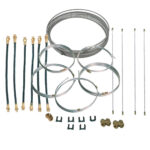 LOAD RITE STEEL BRAKE LINE TRI AXLE KIT