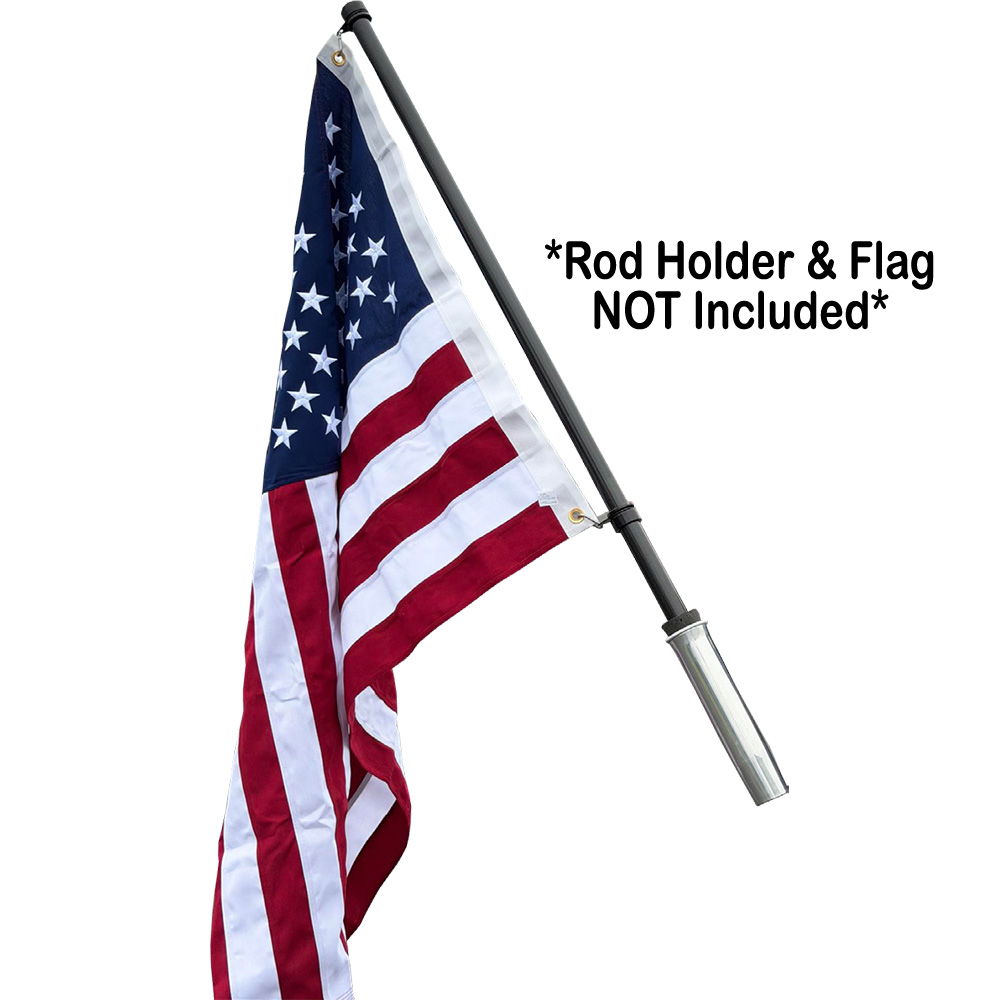 TACO CARBON FIBER FLAG POLE WITH J-LOCK SYSTEM 54"