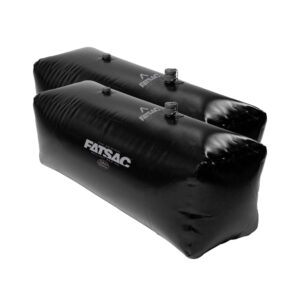 FATSAC V-DRIVE SAC (PAIR) -  400 POUNDS EACH - BLACK