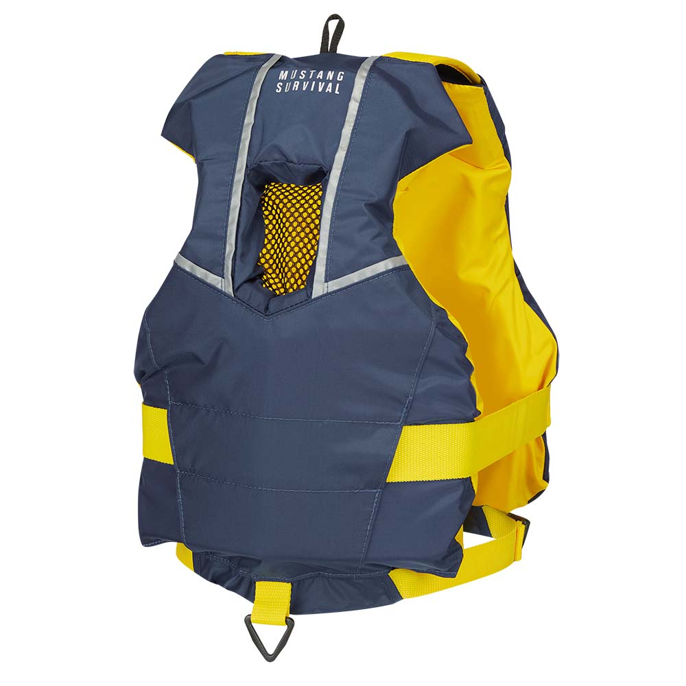 MUSTANG YOUTH BOBBY FOAM VEST 55-88 LBS NAVY - Image 3