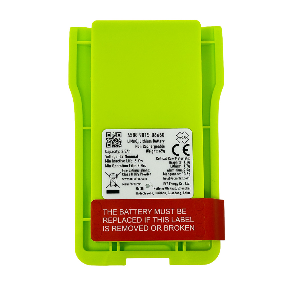 ACR SR303 VHF LB15V LITHIUM BATTERY - Image 2