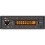VDO 24V RADIO WITH ORANGE DISPLAY, BT, USB, WEATHERBAND