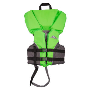 STEARNS HEADS UP TYPE II   CHILD LIFE JACKET GREEN