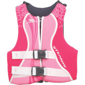 STEARNS YOUTH HYDROPRENE LIFE VEST PINK/HOT PINK