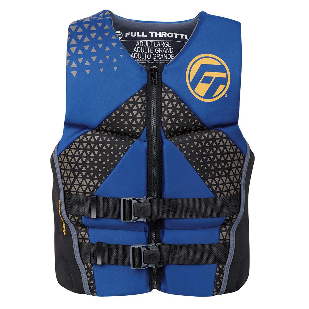 FULL THROTTLE MEN'S RAPID DRY FLEX-BACK LIFE JACKET - XL