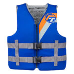 FULL THROTTLE ADULT RAPID DRY LIFE JACKET L/XL - BLUE