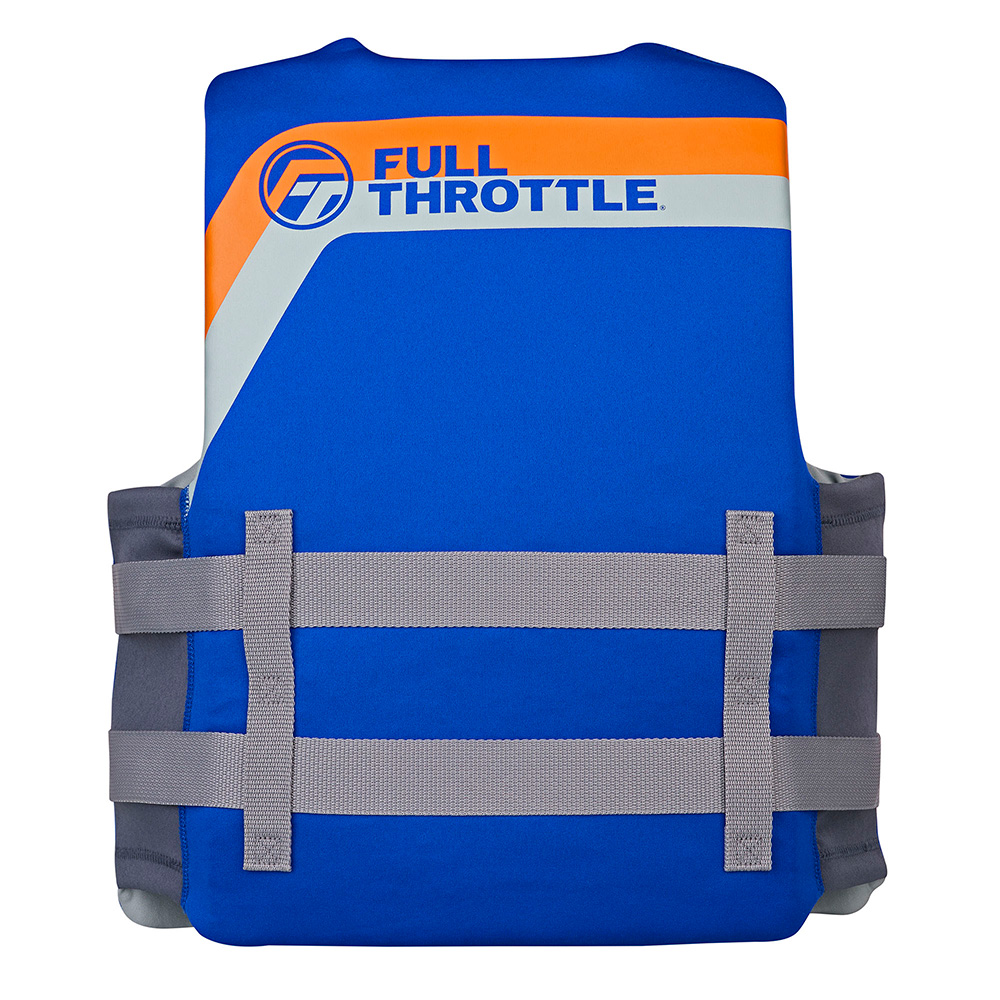 FULL THROTTLE ADULT RAPID DRY LIFE JACKET S/M -BLUE - Image 2