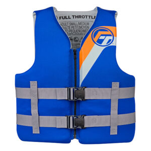 FULL THROTTLE ADULT RAPID DRY LIFE JACKET S/M -BLUE