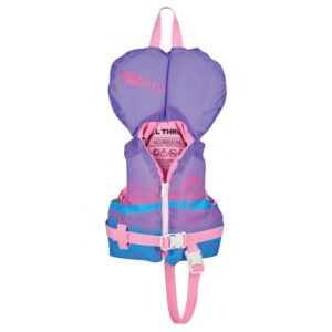 FULL THROTTLE INFANT NYLON LIFE VEST - PURPLE/PINK