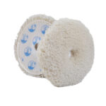 LAKE COUNTRY MARINE WHITE CUTTING WOOL FLAT PAD 6" X 1"