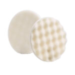 LAKE COUNTRY WHITE COMPOUNDING WAFFLE PRO 8" X 7/8" PAIR