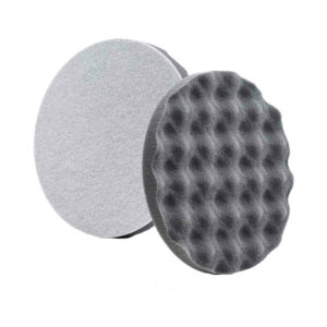 LAKE COUNTRY BLACK FINISHING WAFFLE PRO 8" X 7/8" PAIR