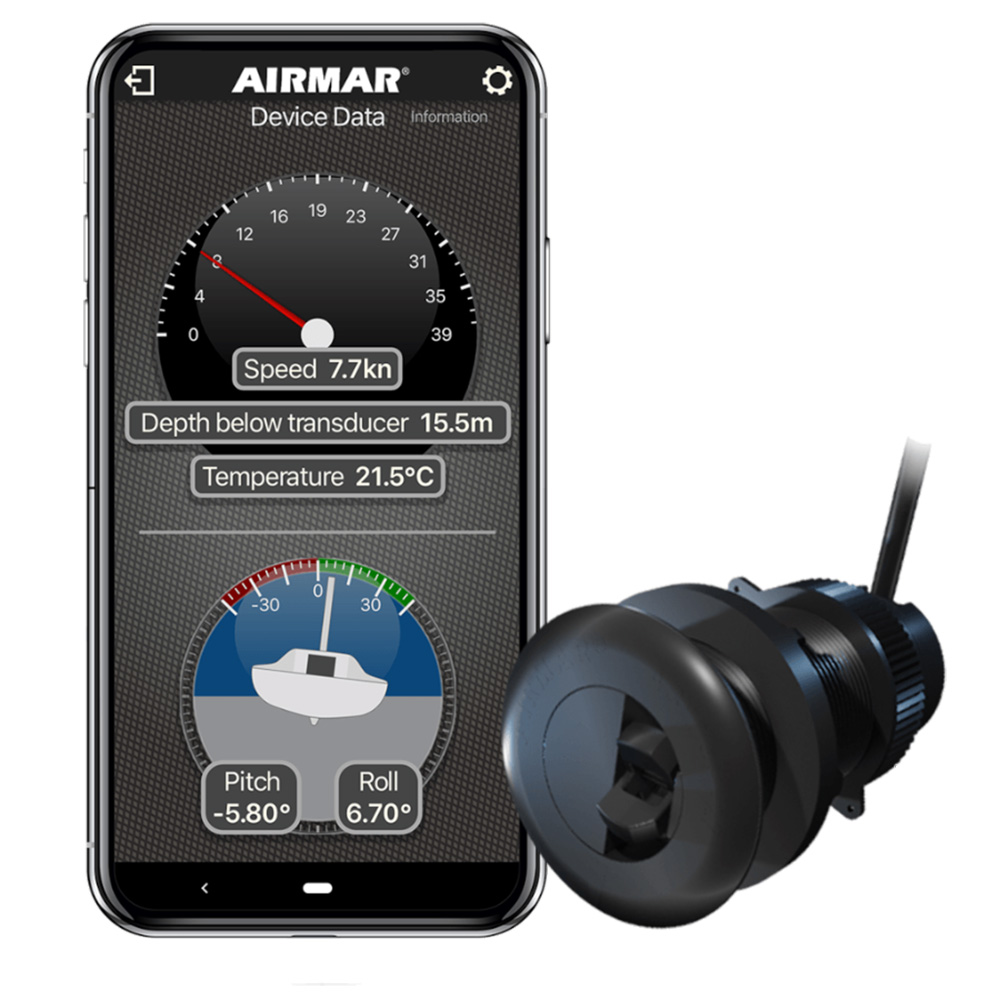 AIRMAR DST820-PV-N2 PSTI PLASTIC TH W/ BLUETOOTH 235KHZ