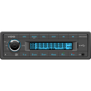 VDO 12V RADIO WITH BLUE  DISPLAY, BT, USB, WEATHERBAND