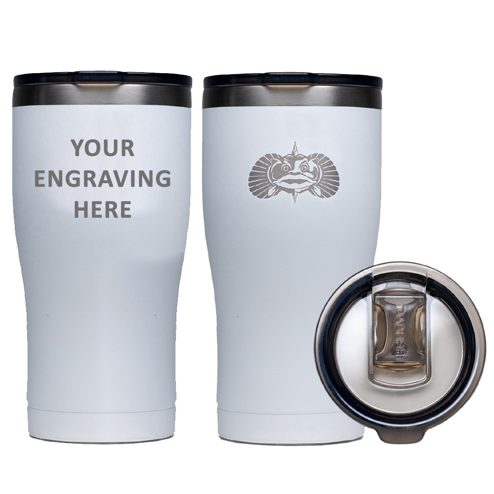TOADFISH TOADFISH NON-TIPPING 20OZ TUMBLER-WHITE